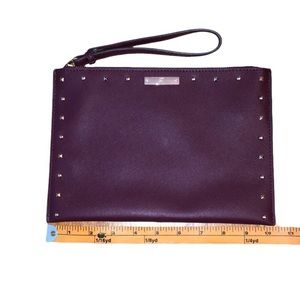 New York & Co Large Wristlet Purple